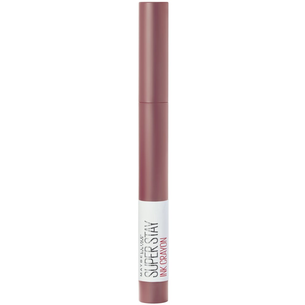 Ilgstoši noturīga, matēta lūpu krāsa Maybelline New York Super Stay Ink Crayon 2 g, 15 Lead the Way cena un informācija | Lūpu krāsas, balzāmi, spīdumi, vazelīns | 220.lv