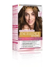 Стойкая краска L'Oréal Paris Excellence CRÈME 4.3 цена и информация | Краска для волос | 220.lv