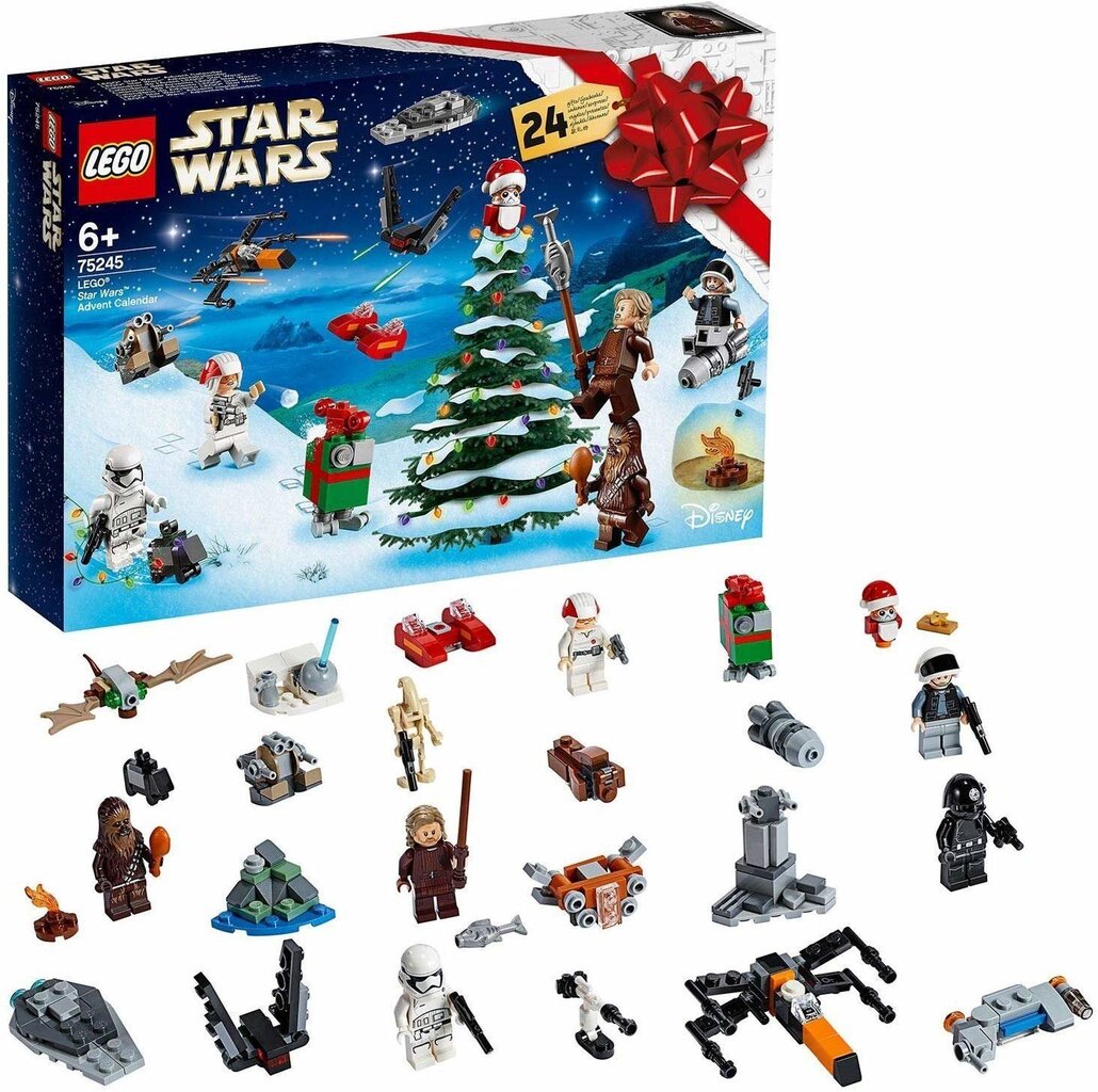 75245 LEGO® Star Wars Adventes kalendārs cena un informācija | Rotaļlietas zēniem | 220.lv