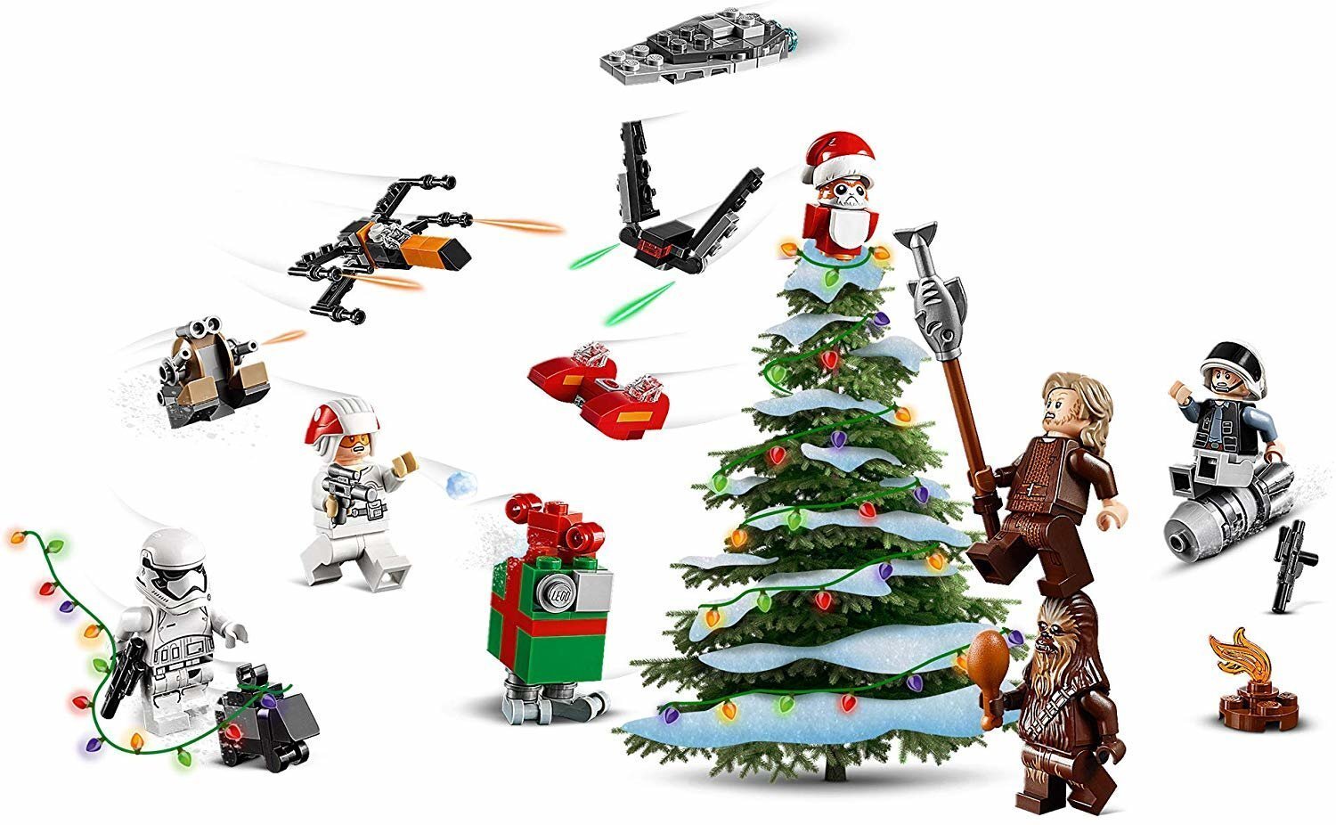 75245 LEGO® Star Wars Adventes kalendārs cena un informācija | Rotaļlietas zēniem | 220.lv