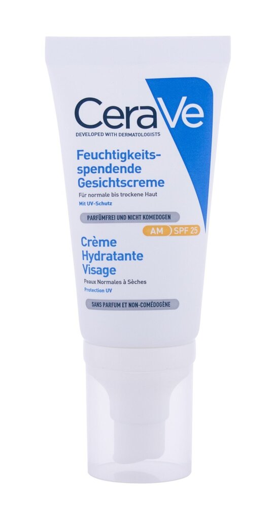 Mitrinošs sejas losjons CeraVe SPF25 52 ml cena un informācija | Sejas krēmi | 220.lv