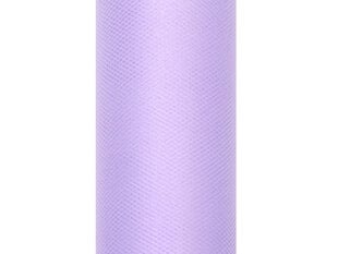 Гладкий тюль на катушке Lilac, светло-фиолетовый, 0,15x9 м, 1 шт/9 м цена и информация | Праздничные декорации | 220.lv