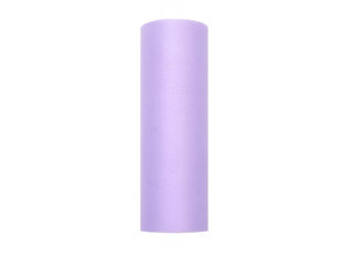 Гладкий тюль на катушке Lilac, светло-фиолетовый, 0,15x9 м, 1 коробка/90 шт (1 шт/9 м) цена и информация | Праздничные декорации | 220.lv
