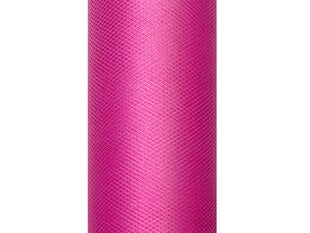 Гладкий тюль на катушке Fuchsia, розовый, 0,15x9 м, 1 шт/9 м цена и информация | Праздничные декорации | 220.lv
