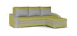 Universāls stūra dīvāns Bellezza King, zaļš/pelēks cena un informācija | Stūra dīvāni | 220.lv