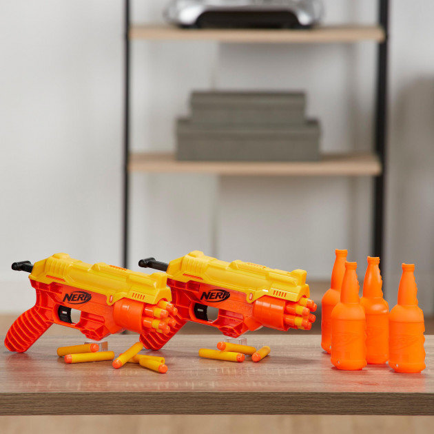 Šauteņu komplekts Hasbro Nerf Alpha Strike Cobra RC 6 cena un informācija | Rotaļlietas zēniem | 220.lv