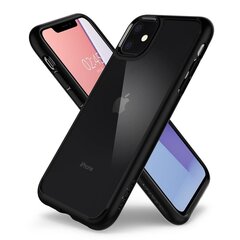 SPIGEN ULTRA HYBRID IPHONE 11 MATTE BLACK cena un informācija | Telefonu vāciņi, maciņi | 220.lv