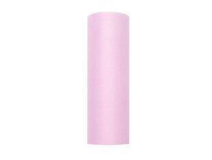 Gluds tills rullī, gaiši rozā, 0,15x9 m, 1 gab./9 m cena un informācija | Svētku dekorācijas | 220.lv