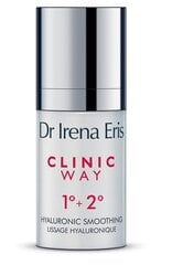 Acu krēms ar hialuronu Dr. Irena Eris Clinic Way Nr. 1 + 2, 15 ml cena un informācija | Acu krēmi, serumi | 220.lv