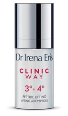 Acu krēms ar peptīdu Dr Irena Eris Clinic Way, Nr. 3 + 4, 15 ml цена и информация | Сыворотки, кремы для век | 220.lv