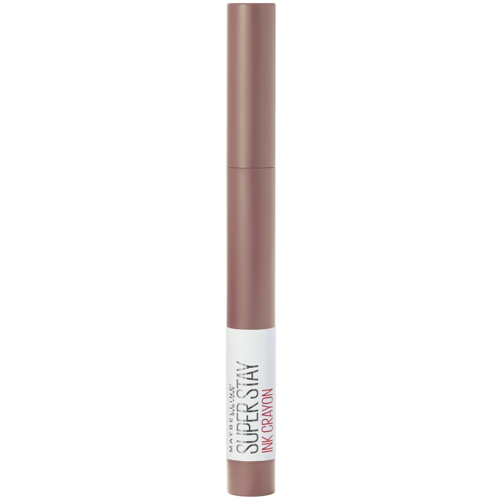 Ilgnoturīga matēta lūpu krāsa Maybelline New York Super Stay Ink Crayon 2 g, 10 Trust Your Gut cena un informācija | Lūpu krāsas, balzāmi, spīdumi, vazelīns | 220.lv