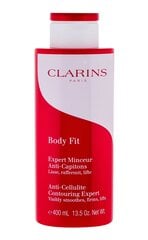 Nostiprinošs produkts Clarins Body Fit Anti-Cellulite Contouring Expert 400 ml cena un informācija | Pretcelulīta līdzekļi, kosmētika ādas nostiprināšanai | 220.lv