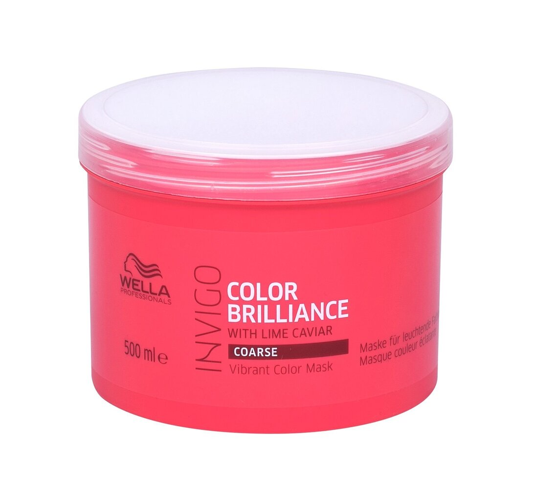 Maska krāsotiem matiem Wella Invigo Color Brilliance Vibrant Color 500 ml cena un informācija | Matu uzlabošanai | 220.lv