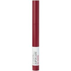 Ilgnoturīga matēta lūpu krāsa Maybelline New York Super Stay Ink Crayon 2 g, 50 Own Your Empire цена и информация | Помады, бальзамы, блеск для губ | 220.lv