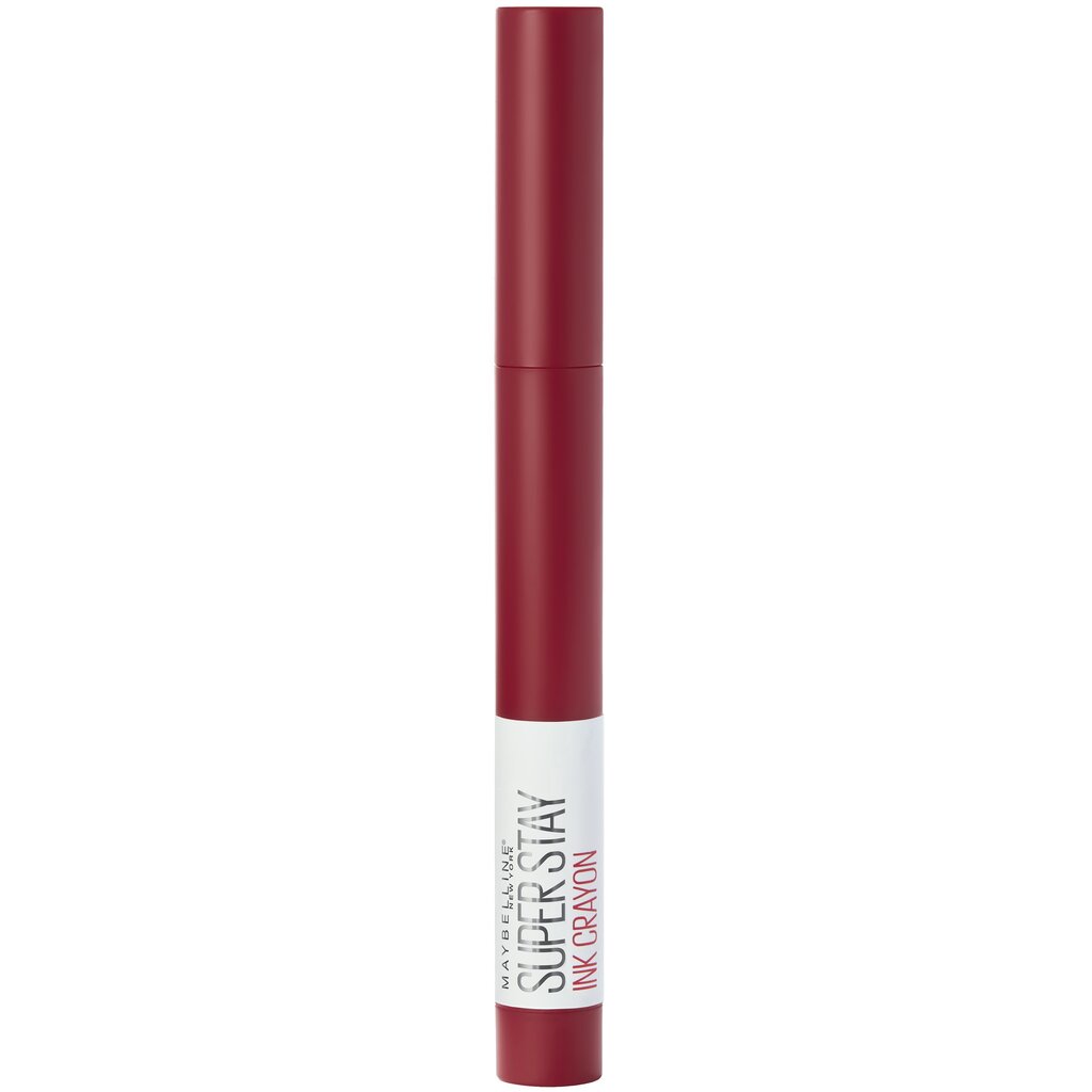 Ilgnoturīga matēta lūpu krāsa Maybelline New York Super Stay Ink Crayon 2 g, 50 Own Your Empire cena un informācija | Lūpu krāsas, balzāmi, spīdumi, vazelīns | 220.lv