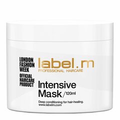 Maska īpaši bojātiem matiem Label.m Intensive Repair 120 ml cena un informācija | Matu uzlabošanai | 220.lv