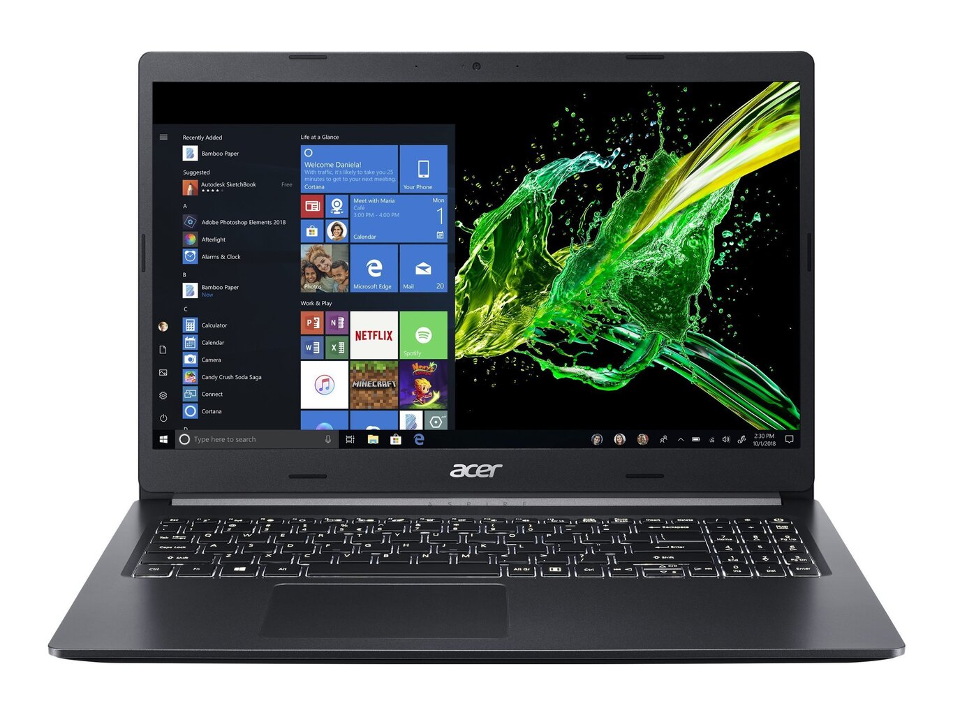 Acer Aspire 5 A515-54 (NX.HDJEL.004) цена и информация | Portatīvie datori | 220.lv