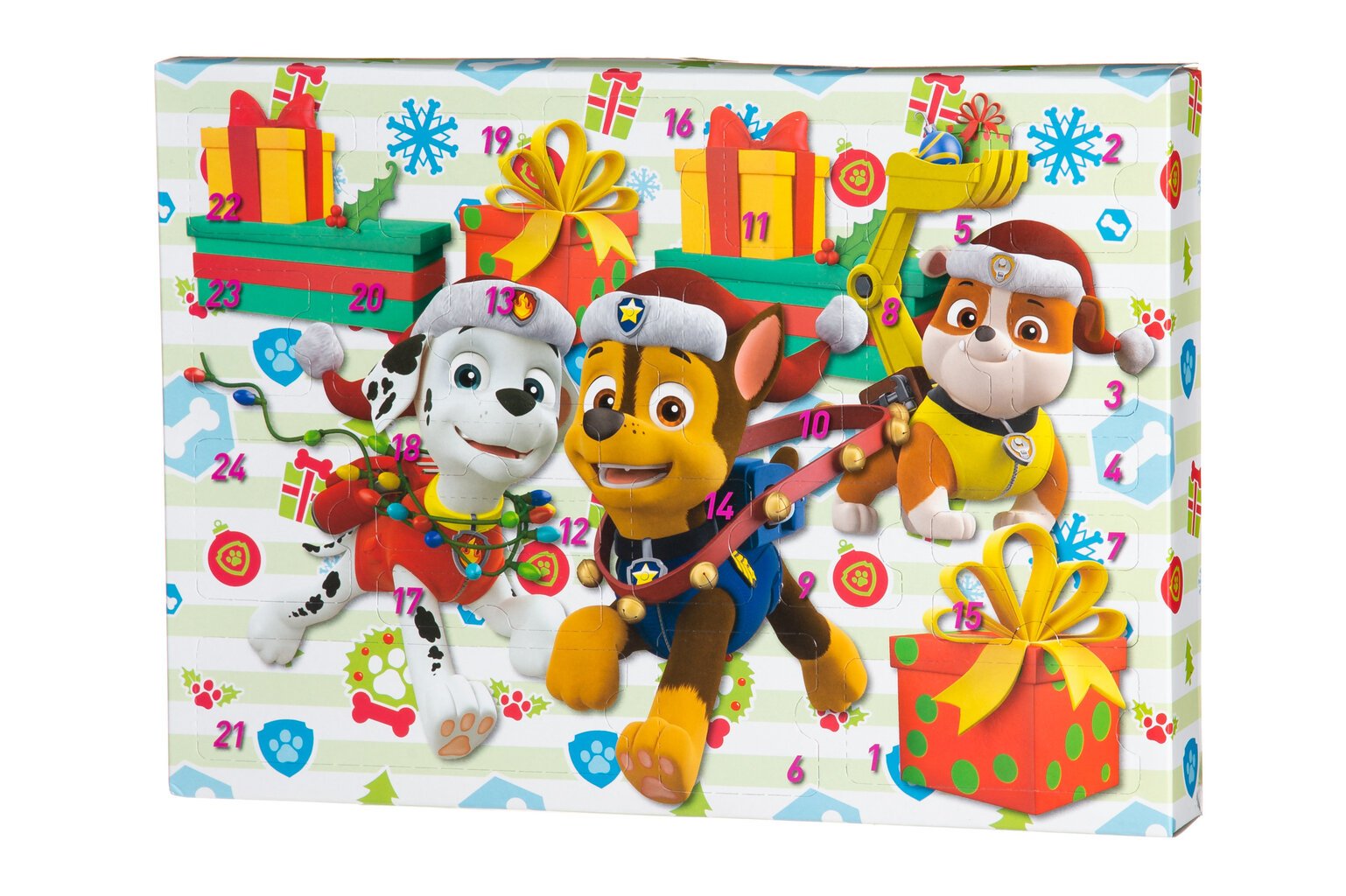 Adventes kalendārs Ķepu Patruļa (Paw Patrol) cena un informācija | Attīstošās rotaļlietas | 220.lv