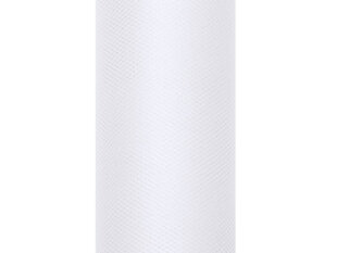 Gluds tills ruļļos, balts, 0.5x9 m, 1 kaste/24 gab (1 gab/9 m) cena un informācija | Svētku dekorācijas | 220.lv