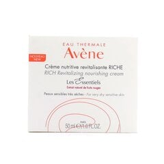 Питательный крем для лица Avene Eau Thermale Revitalisante Riche 50 мл цена и информация | Кремы для лица | 220.lv