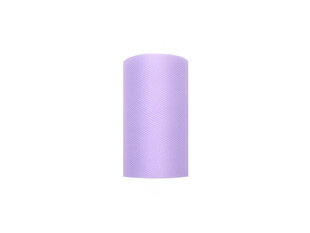 Гладкий тюль на катушке Lilac, светло-фиолетовый, 0,08x20 м, 1 шт/20 м цена и информация | Праздничные декорации | 220.lv