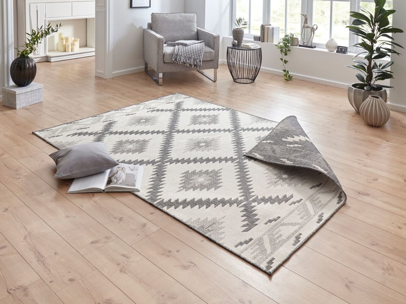 Northrugs divpusējs āra paklājs Twin Supreme Malibu 160x230 cm цена и информация | Paklāji | 220.lv