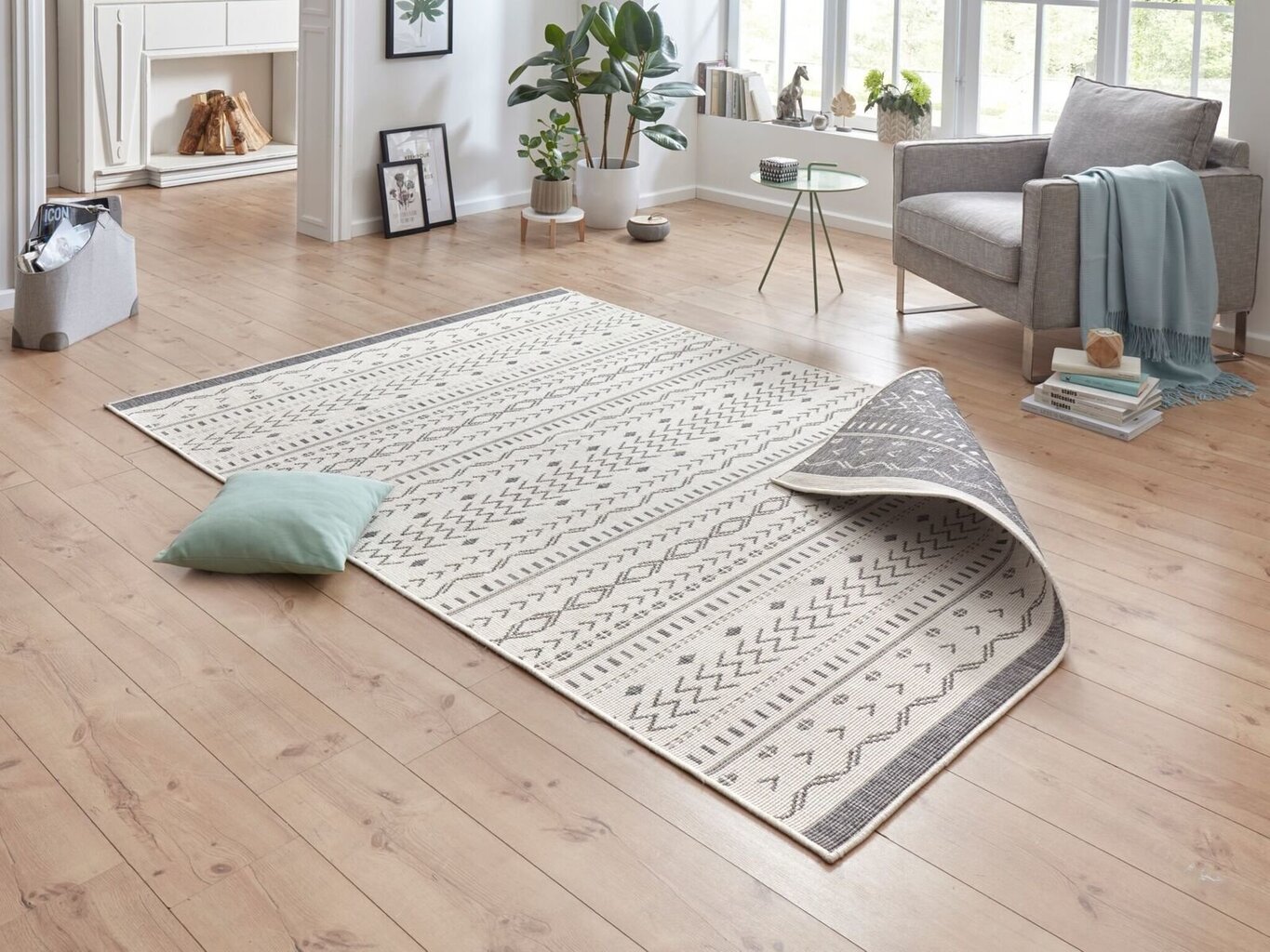 Northrugs divpusējs āra paklājs Twin Supreme Kuba 80x350 cm cena un informācija | Paklāji | 220.lv