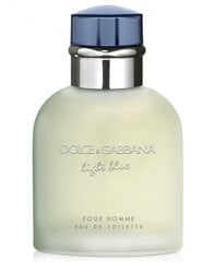 Tualetes ūdens Dolce&Gabbana Light Blue Pour Homme EDT vīriešiem 75 ml cena un informācija | Vīriešu smaržas | 220.lv