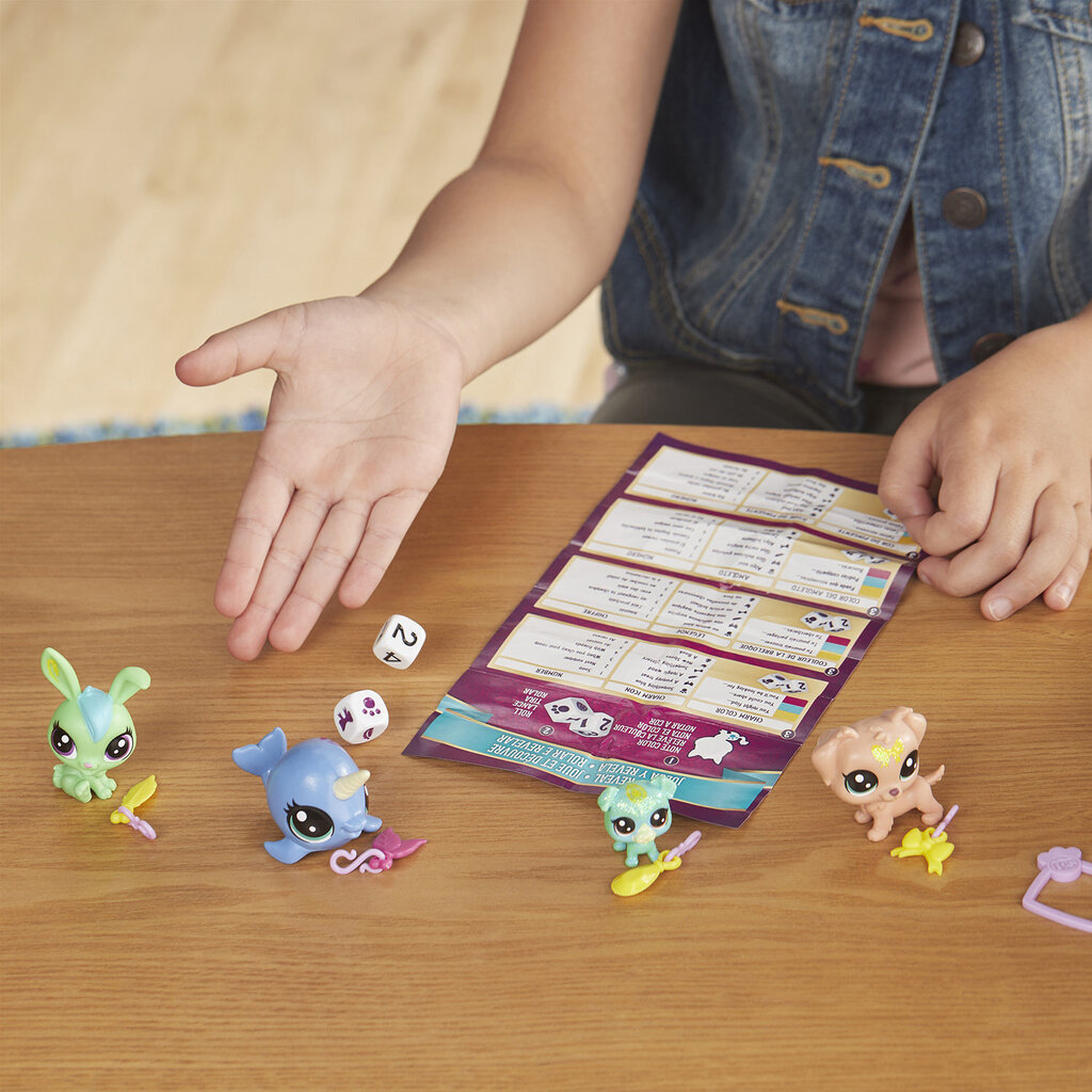 Laimīgu mājdzīvnieku kolekcija Littlest Pet Shop, E7258 cena un informācija | Rotaļlietas meitenēm | 220.lv