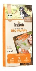 BIO Puppy pilnvērtīga barība visu šķirņu kucēniem līdz divpadsmit mēnešu vecumam 11,5 kg cena un informācija | Sausā barība suņiem | 220.lv
