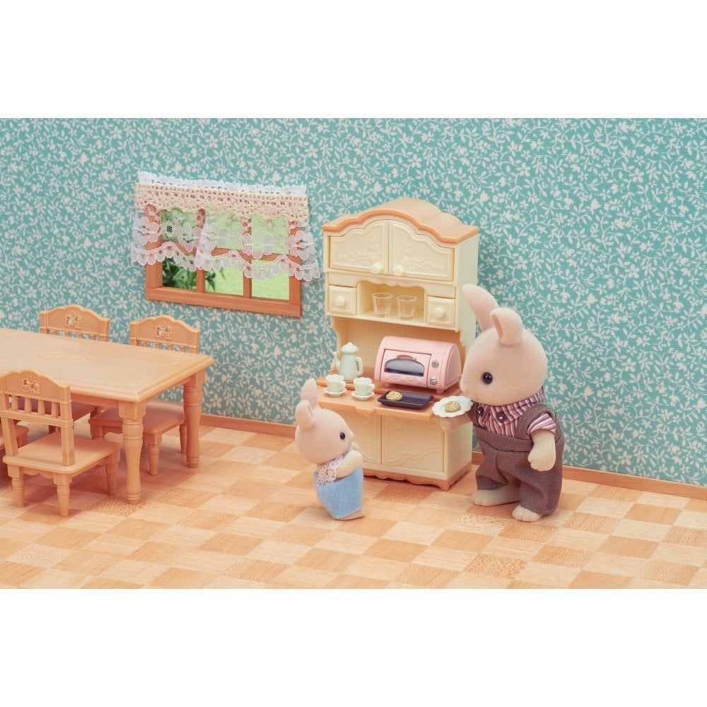 Ēdamistabas mēbeles Sylvanian Families cena un informācija | Rotaļlietas meitenēm | 220.lv