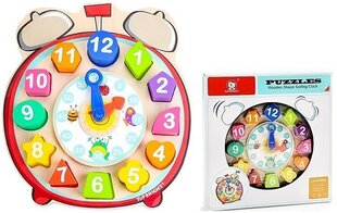 Top Bright деревянные часы, 1580382 цена и информация | Игрушки для малышей | 220.lv
