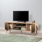 TV galds Selsey Smartser 140 cm, brūns цена и информация | TV galdiņi | 220.lv