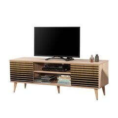 TV galds Selsey Smartser 140 cm, brūns cena un informācija | TV galdiņi | 220.lv