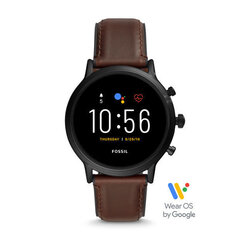 Fossil Gen 5 The Carlyle HR FTW4026 Dark Brown цена и информация | Смарт-часы (smartwatch) | 220.lv