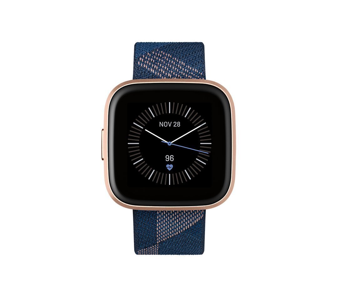 Fitbit Versa 2 Special Edition Navy Pink Woven/Copper Rose цена и информация | Viedpulksteņi (smartwatch) | 220.lv