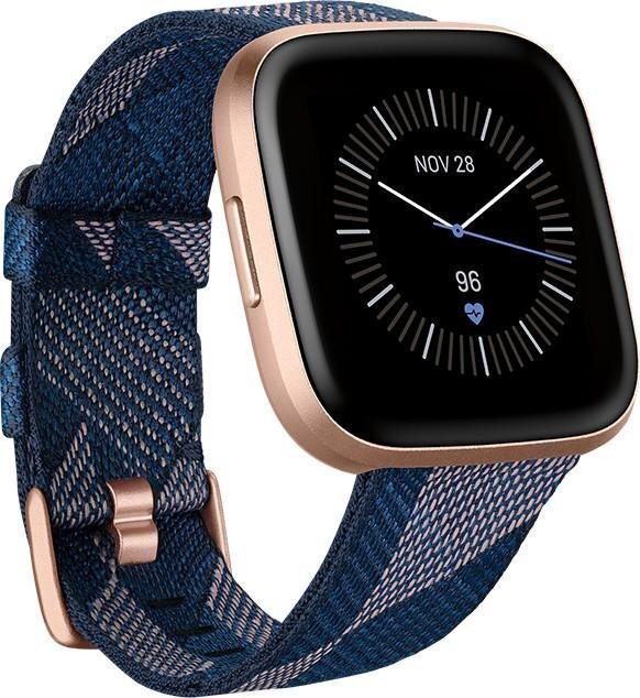 Fitbit Versa 2 Special Edition Navy Pink Woven/Copper Rose цена и информация | Viedpulksteņi (smartwatch) | 220.lv