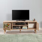 TV galdiņš Selsey Smartser 140 cm, daudzkrāsains цена и информация | TV galdiņi | 220.lv