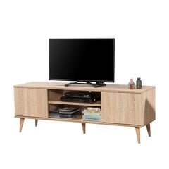 TV galdiņš Smartser 140 cm, ozola krāsas cena un informācija | TV galdiņi | 220.lv