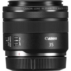 Canon RF 35mm F1.8 MACRO IS STM cena un informācija | Objektīvi | 220.lv