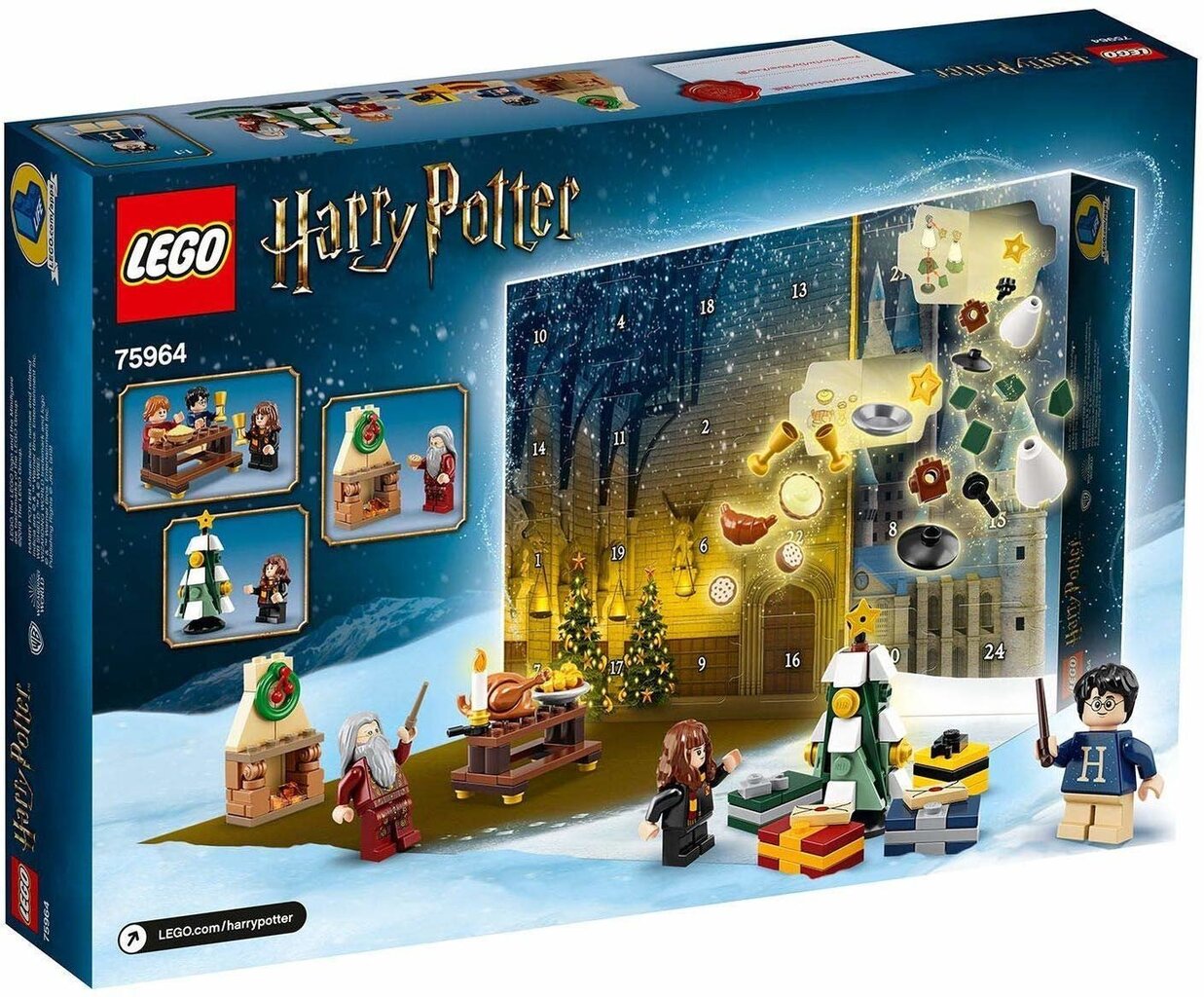 75964 LEGO® Harry Potter Adventes kalendārs cena un informācija | Konstruktori | 220.lv