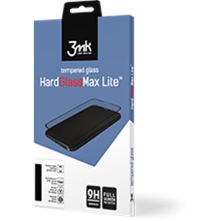 3mk HardGlass Max Lite for iPhone 11 Pro Max black frame cena un informācija | Ekrāna aizsargstikli | 220.lv