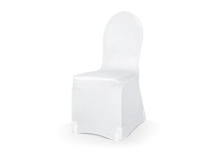 Elastīgs krēsla pārvalks   200 g, balts (1 kaste / 50 gab.) cena un informācija | Mēbeļu pārvalki | 220.lv