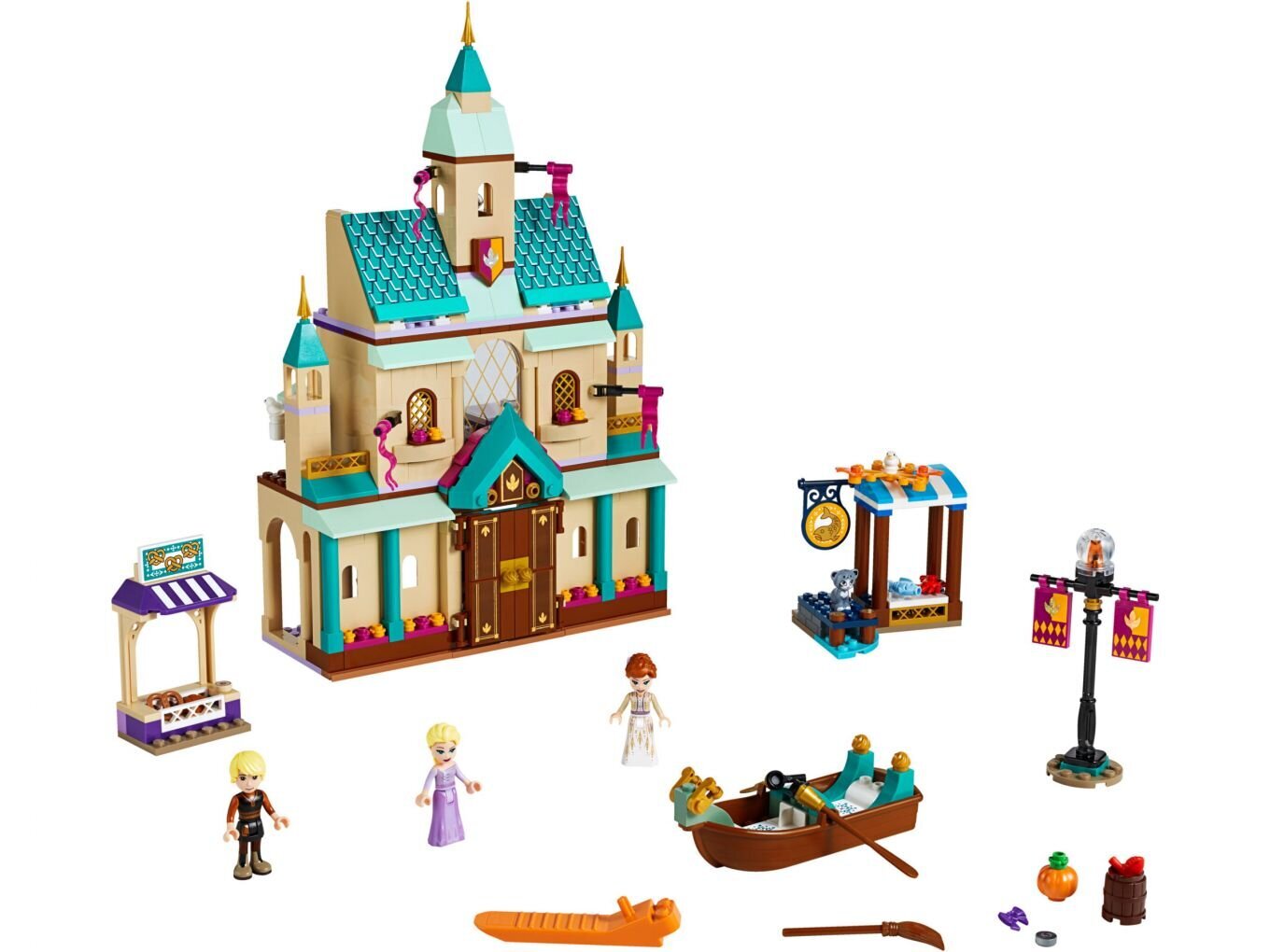 41167 LEGO® Disney Frozen Arendellas pils ciems cena un informācija | Konstruktori | 220.lv