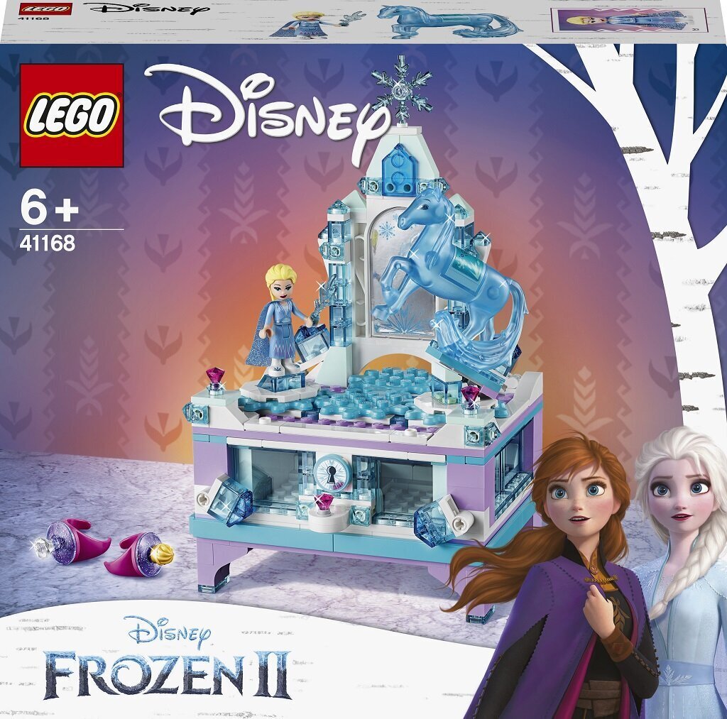 41168 LEGO® | Disney Princess Elzas dārgakmeņu kastes izveide cena un informācija | Konstruktori | 220.lv