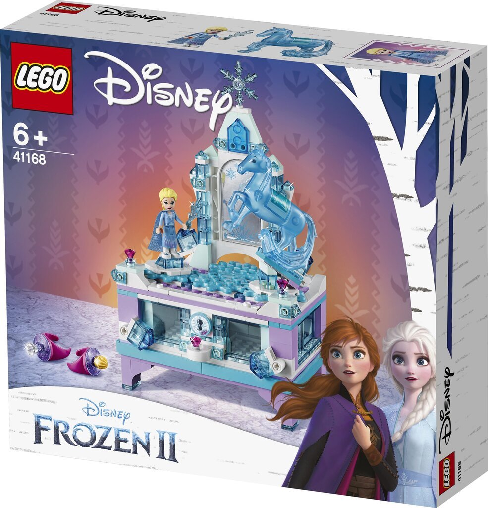 41168 LEGO® | Disney Princess Elzas dārgakmeņu kastes izveide cena un informācija | Konstruktori | 220.lv