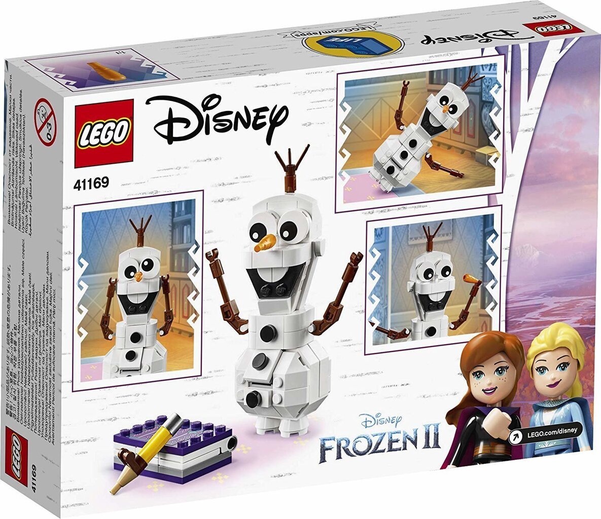 41169 LEGO® Disney Frozen Olafs цена и информация | Konstruktori | 220.lv