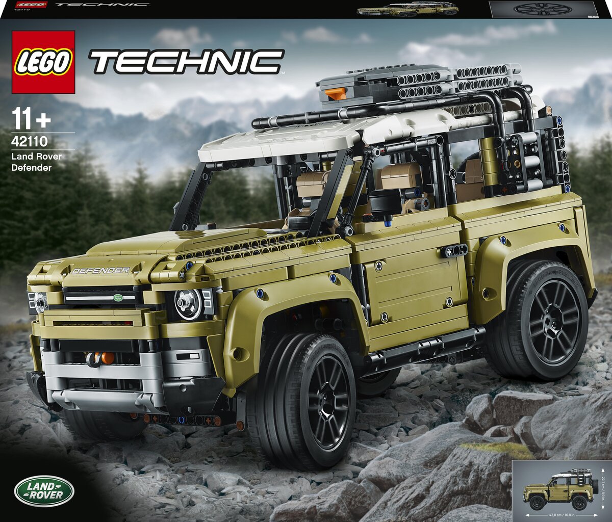 Конструктор Land Rover Defender Technic совместим с Lego цена | 220.lv