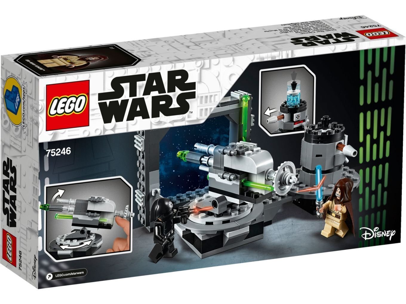 75246 LEGO® Star Wars Nāves zvaigznes lielgabals цена и информация | Konstruktori | 220.lv