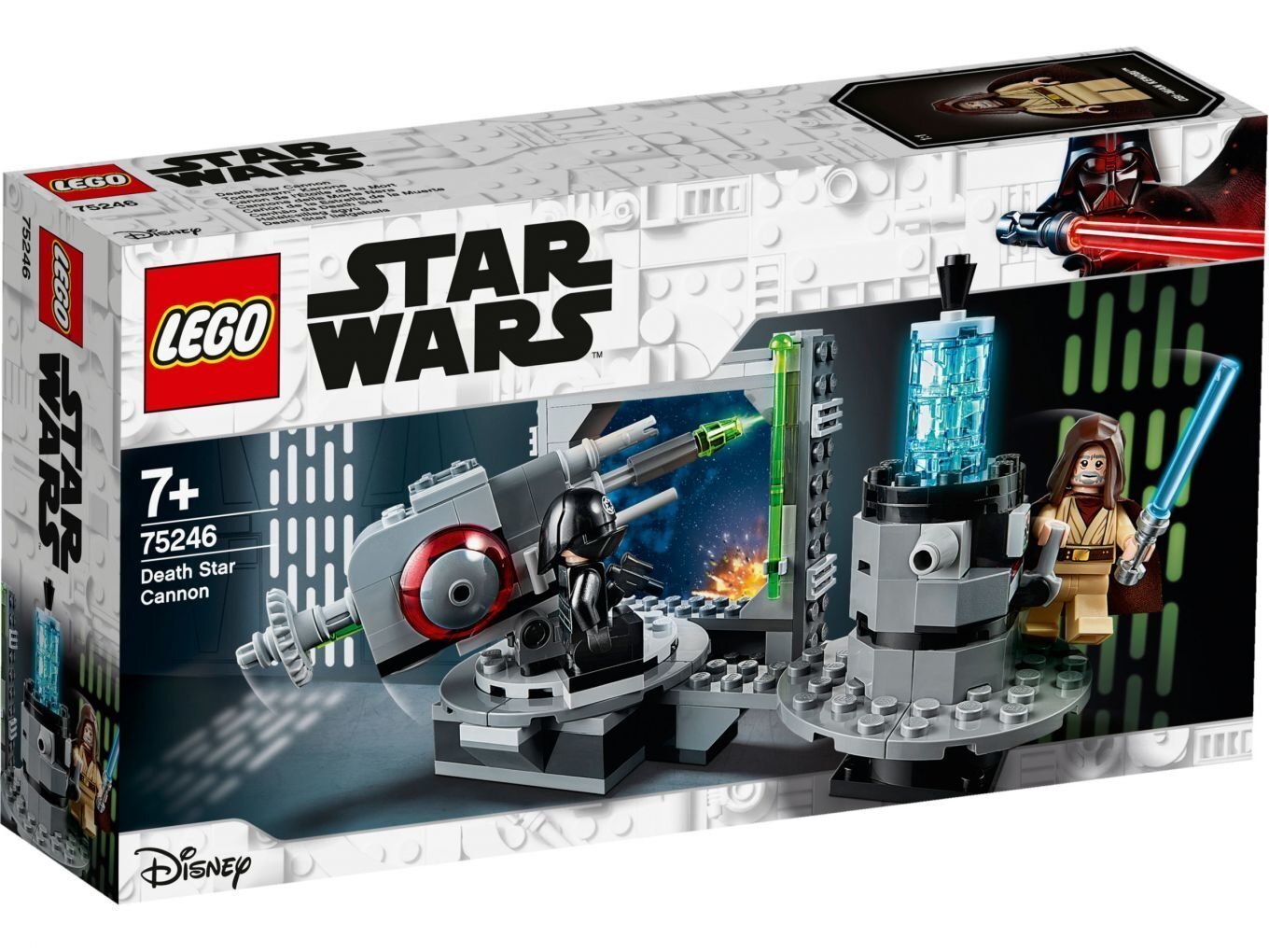 75246 LEGO® Star Wars Nāves zvaigznes lielgabals cena un informācija | Konstruktori | 220.lv